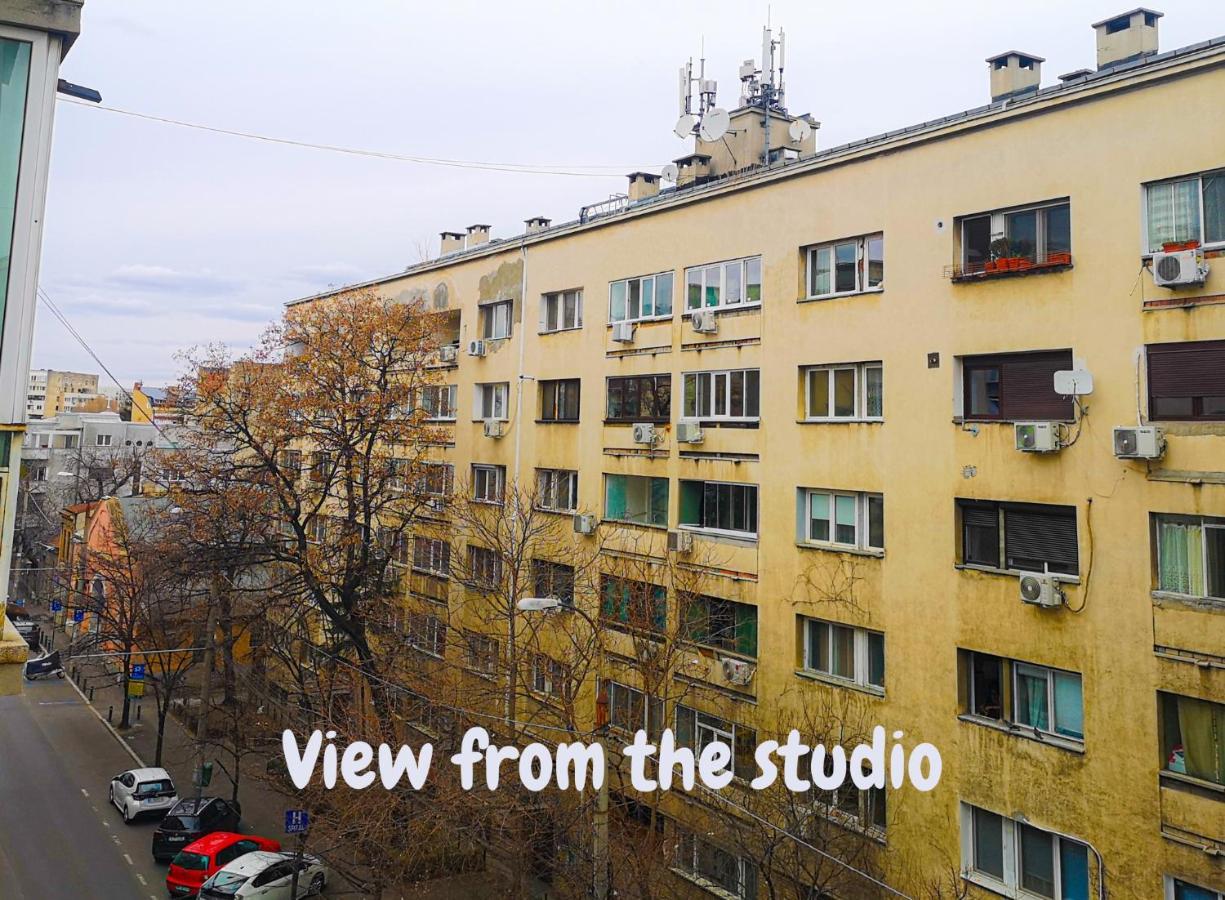 Good Vibes In Cismigiu Studio Steps From Subway Self Check In Bucarest Exterior foto